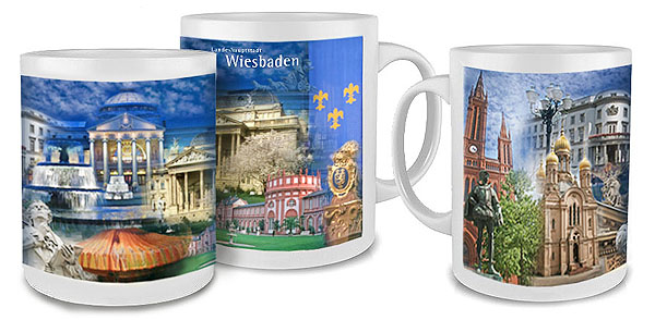 Wiesbaden Tasse | Fototasse Wiesbaden Stadttasse Wiesbaden